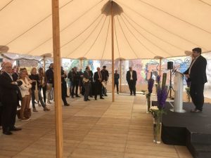 Photo d'une conférence de VINCI Energies à Euratechnologie sur le smart building