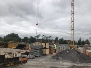 Photo du chantier du bâtiment Wave